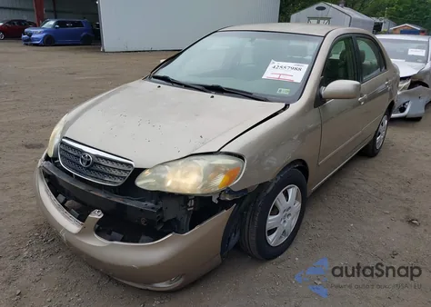 2006 Toyota Corolla Le from USA, damaged, VIN 2T1BR32E56C708638